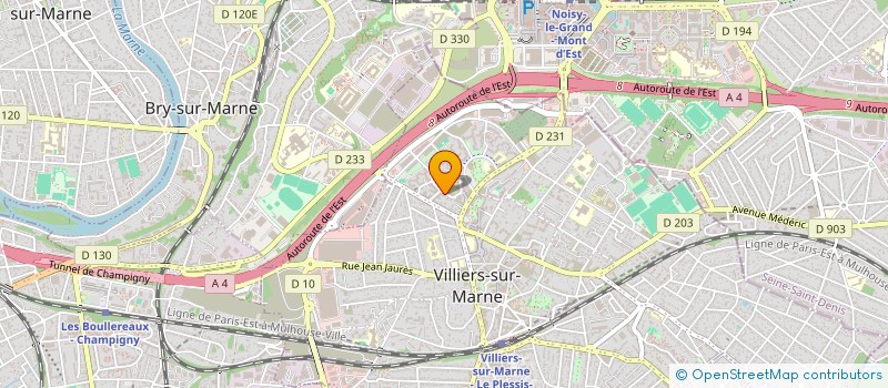 localisation de l'entreprise NAKA à VILLIERS-SUR-MARNE