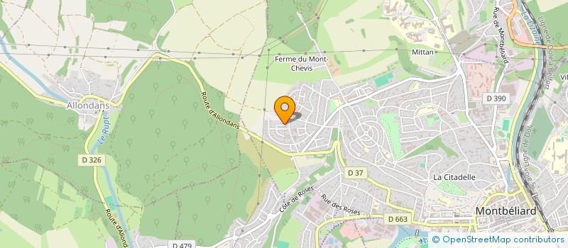 localisation de l'entreprise NAKA  AUDINCOURT