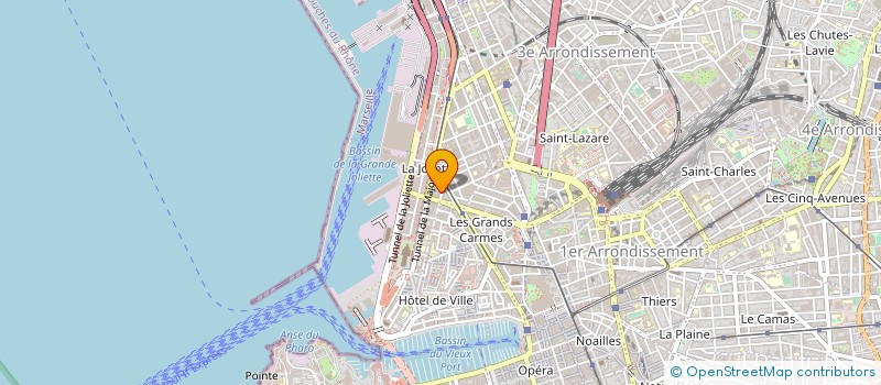 localisation de l'entreprise NAKA à MARSEILLE