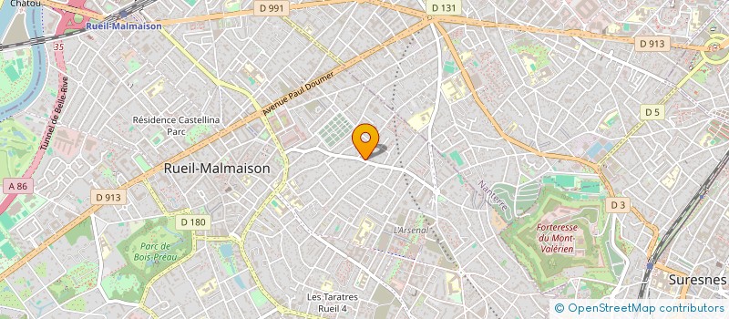 localisation de l'entreprise NAKA  RUEIL-MALMAISON