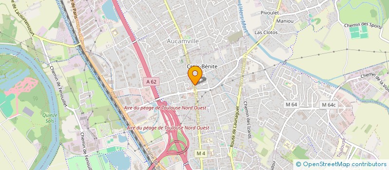 localisation de l'entreprise NAKA CLUB  TOULOUSE