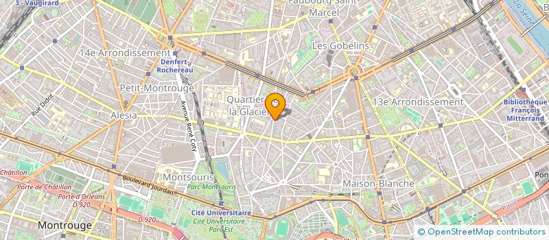 localisation de l'entreprise NAKACO à CLAMART