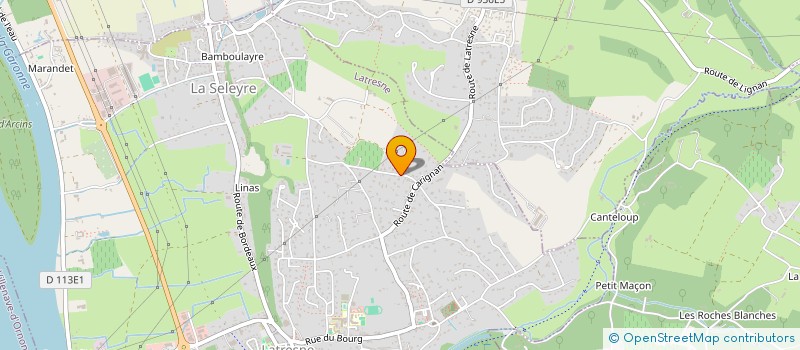 localisation de l'entreprise NAKALA  LATRESNE