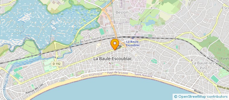 localisation de l'entreprise NAKAM  LA BAULE-ESCOUBLAC