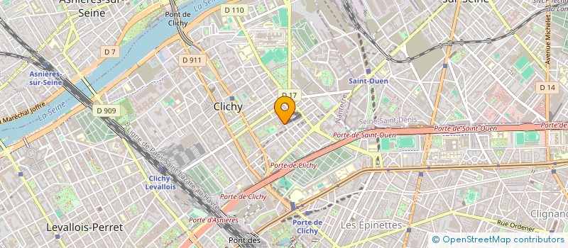 localisation de l'entreprise NAKAMA CONSULTING  CLICHY