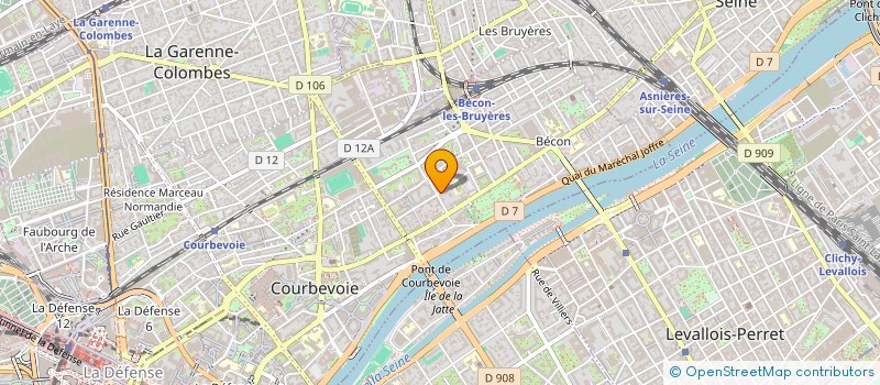 localisation de l'entreprise NAKAMA FILMS  COURBEVOIE