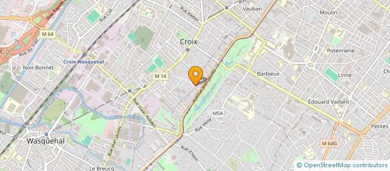 localisation de l'entreprise NAKAMA SR  CROIX