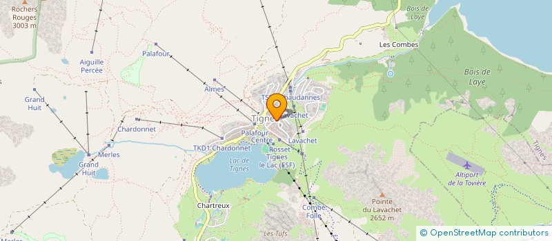 localisation de l'entreprise NAKAMAL  TIGNES