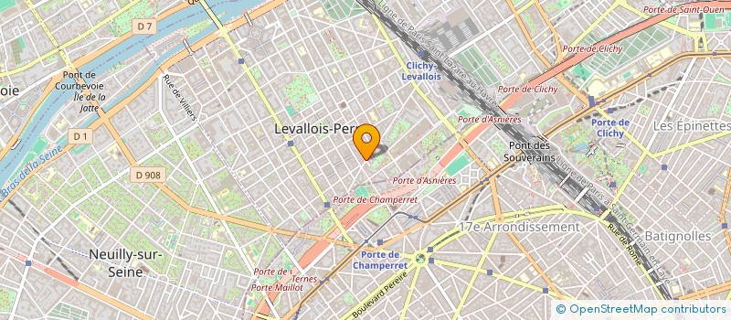 localisation de l'entreprise NAKASHIMA à LEVALLOIS-PERRET