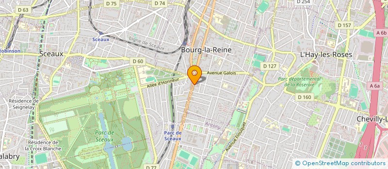 localisation de l'entreprise NAKATA à BOURG-LA-REINE