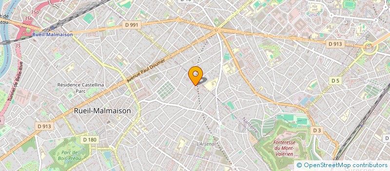 localisation de l'entreprise NAKER à RUEIL-MALMAISON