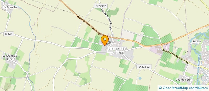 localisation de l'entreprise NAKETY  BLANZAC-LES-MATHA