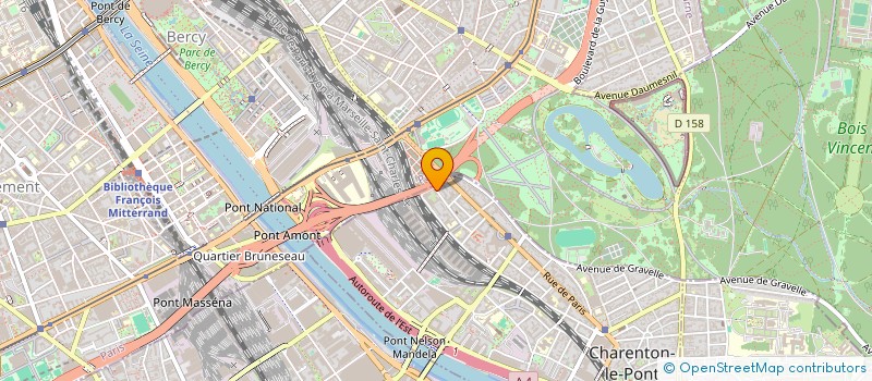 localisation de l'entreprise NAKH INVEST  CHARENTON-LE-PONT