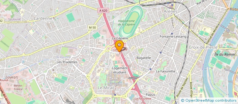 localisation de l'entreprise NAKHA DRIVE  TOULOUSE