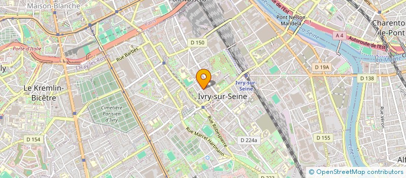 localisation de l'entreprise NAKISSIMAYA  IVRY-SUR-SEINE