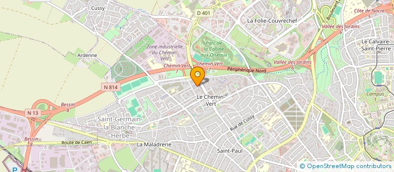 localisation de l'entreprise NAKIYA à CAEN