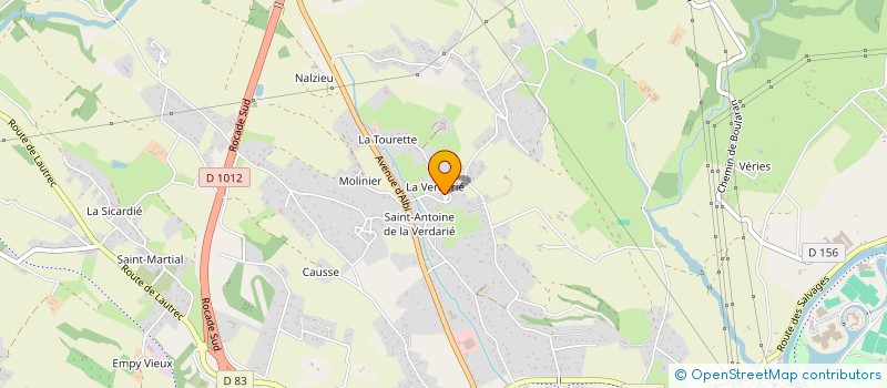 localisation de l'entreprise NAKO INVEST  CASTRES