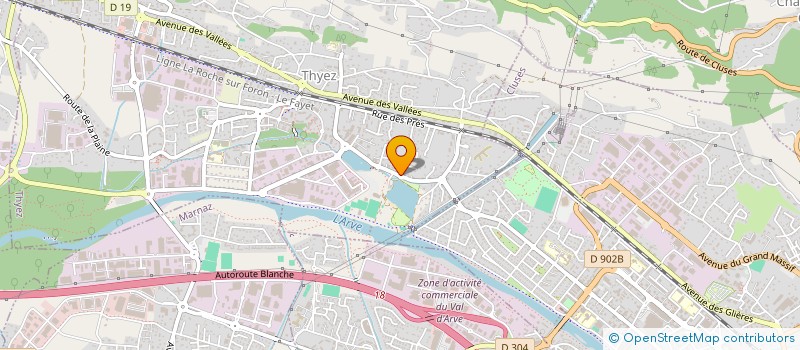 localisation de l'entreprise NAKO MARKET  THYEZ