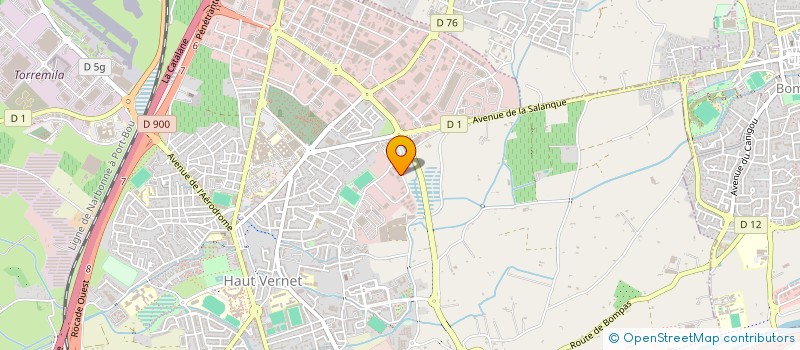 localisation de l'entreprise NAKRE à PERPIGNAN