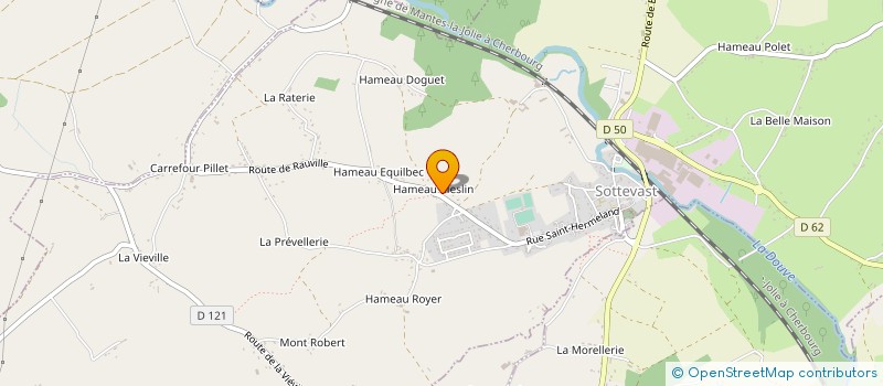 localisation de l'entreprise NAKUPENDA PRODUCTION  SOTTEVAST