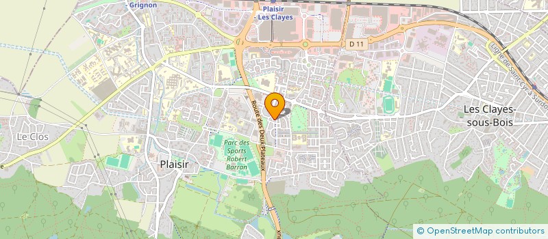 localisation de l'entreprise NAL BATIMENT à PLAISIR
