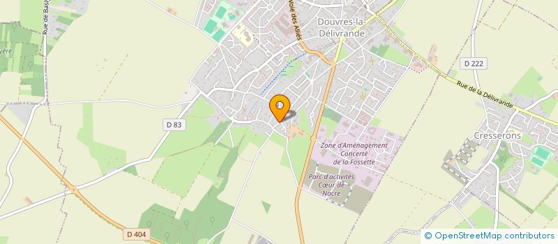 localisation de l'entreprise NAL DEVELOPPEMENT  DOUVRES-LA-DELIVRANDE