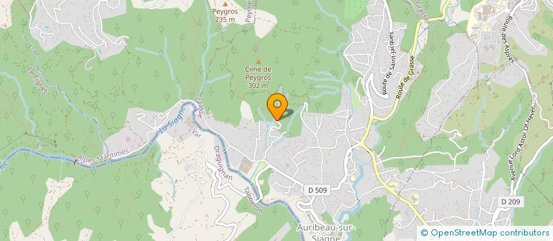 localisation de l'entreprise NALA à AURIBEAU-SUR-SIAGNE