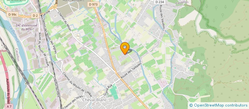 localisation de l'entreprise NALA  CHEVAL-BLANC