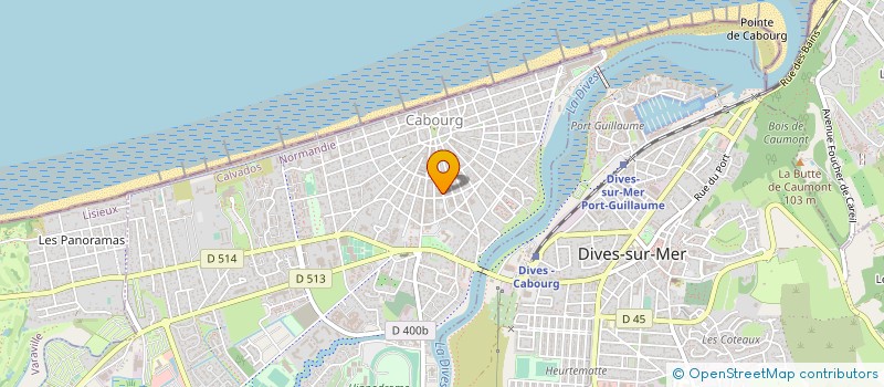 localisation de l'entreprise NALA  CABOURG