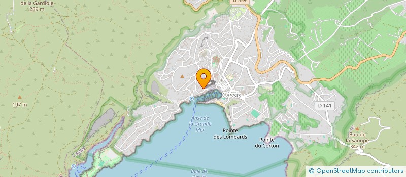 localisation de l'entreprise NALA  CASSIS