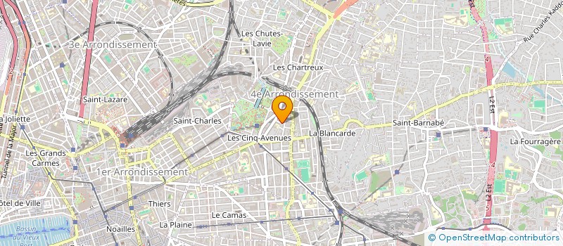 localisation de l'entreprise NALA à MARSEILLE