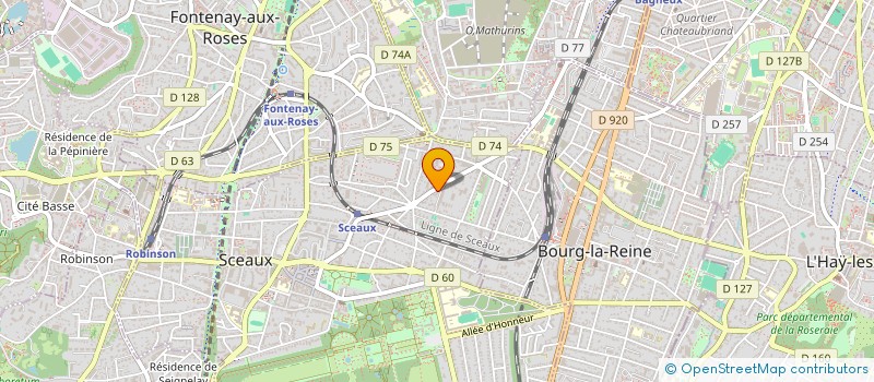 localisation de l'entreprise NALA AUDIT à SCEAUX