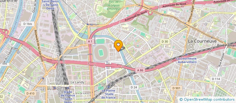 localisation de l'entreprise NALA CALORIFUGE à SAINT-DENIS