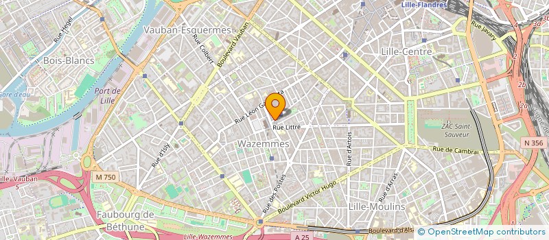localisation de l'entreprise NALA & CO à LILLE