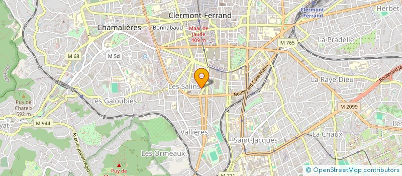 localisation de l'entreprise NALA POUR ELLE à CLERMONT-FERRAND