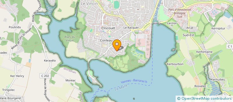 localisation de l'entreprise NALAG à VANNES