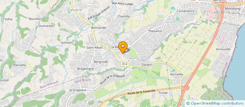 localisation de l'entreprise NALAO SWIMWEAR  BAIE-MAHAULT