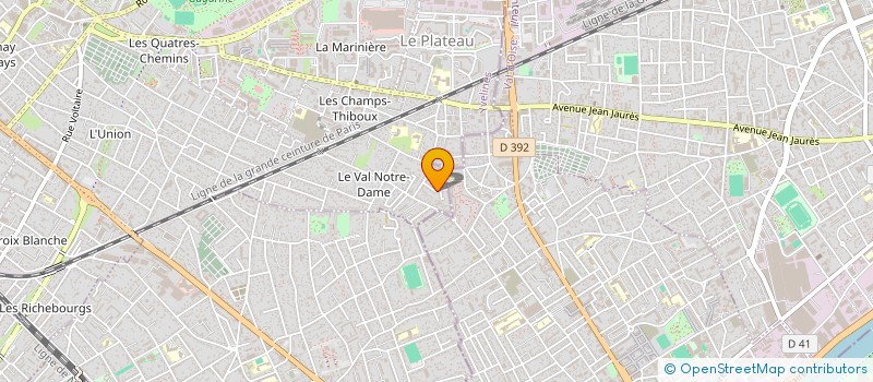 localisation de l'entreprise NALATE  SARTROUVILLE