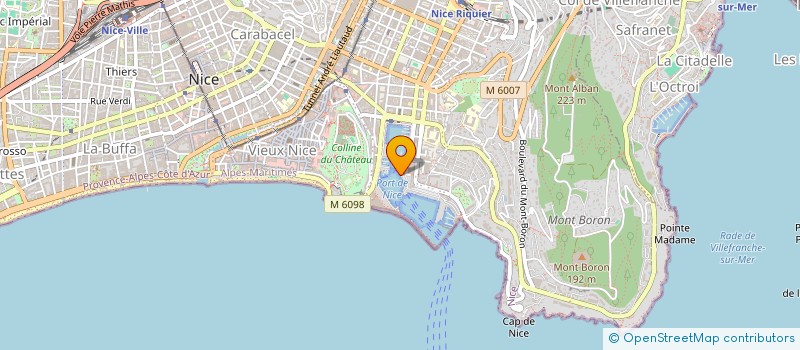 localisation de l'entreprise NALDI à NICE