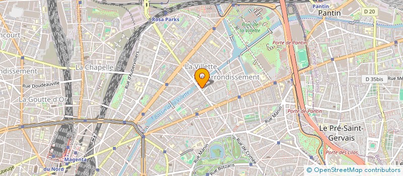 localisation de l'entreprise NALDY PROPRETE  PARIS