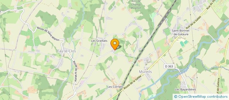 localisation de l'entreprise NALE 2024  SAINT-JEAN-DE-GALAURE