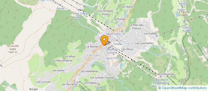 localisation de l'entreprise NALE  LES GETS