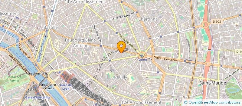 localisation de l'entreprise NALE CREATION AND CO  PARIS