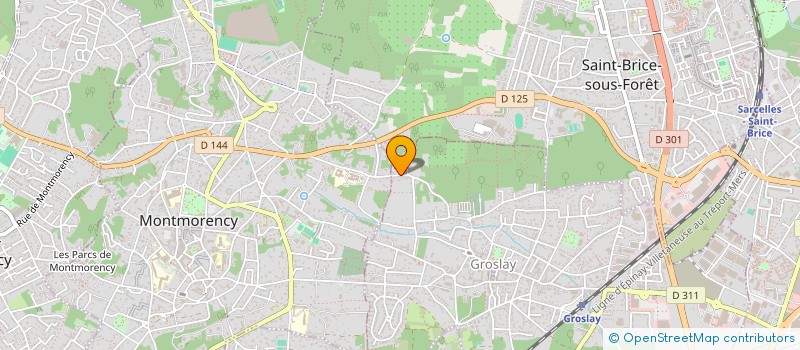 localisation de l'entreprise NALENE  GROSLAY