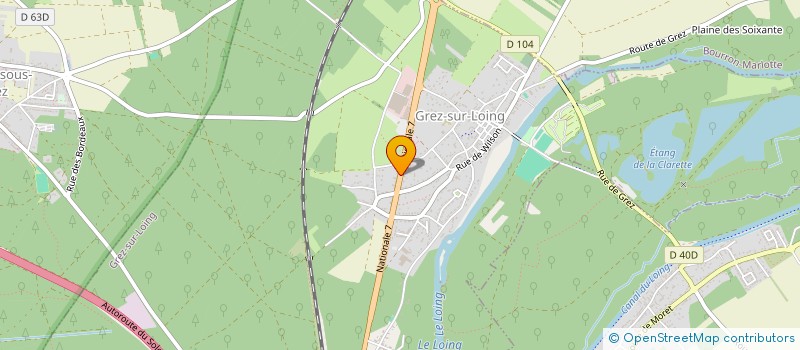 localisation de l'entreprise NALEOTINE  GREZ-SUR-LOING