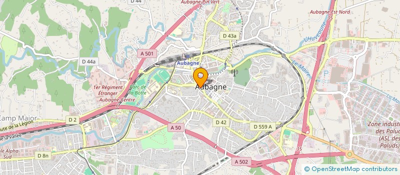 localisation de l'entreprise NALIA à AUBAGNE