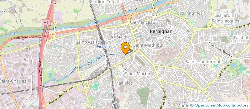 localisation de l'entreprise NALIDIS à PERPIGNAN