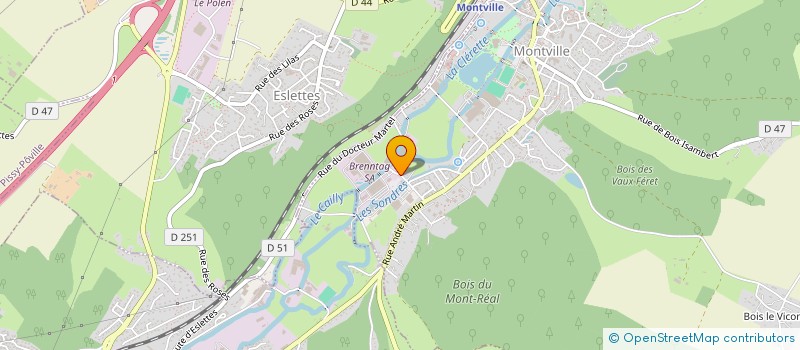 localisation de l'entreprise NALIENTI  MONTVILLE