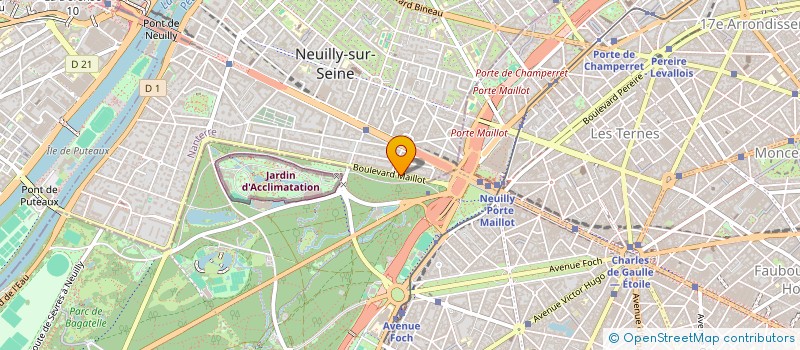 localisation de l'entreprise NALIOKENZ à NEUILLY-SUR-SEINE