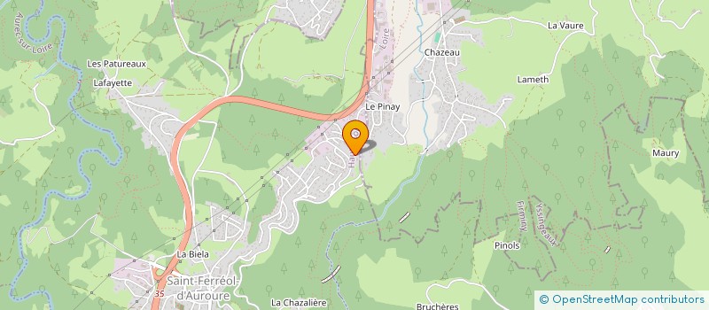 localisation de l'entreprise NALIWA  SAINT-FERREOL-D'AUROURE